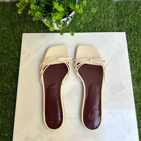 STAUD Pippa knotted leather slides SIZE 36 US 6 New - Picture 15 of 16